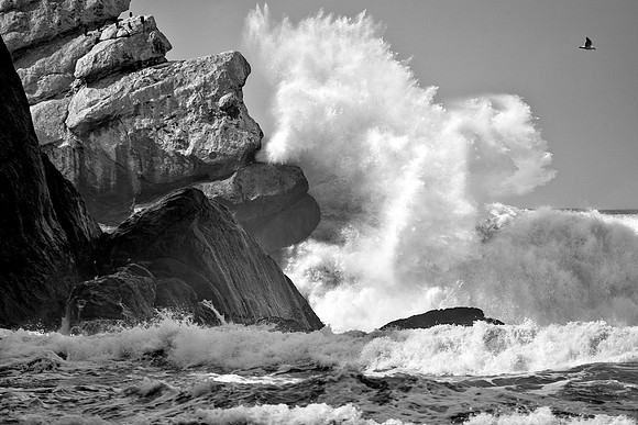 Morro Rock Wave